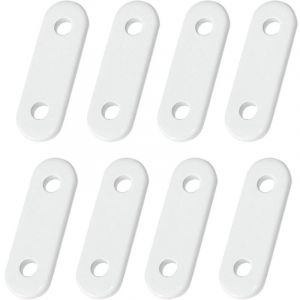 Poids Plomb pour Rideaux 8pcs Lestage Rideau Ruban de Plomb Rideaux Divers Grammages, pour Rideaux, Rideau de Douche Nappe - 15g/pcs (15g-8pcs)