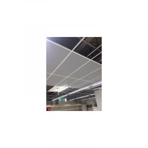 Eurocoustic St Gobain - Dalle plafond acoustique Tonga a 22 120x60 cm blanc - carton de 12 dalles - eurocoustic