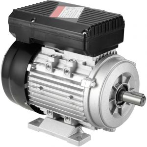 Mophorn - Moteur électrique 0,55 kW tournant à 1 400 tr/min, ac 220 240 v 4,5 a, 80, cadre B3, moteur de compresseur d'air monophasé, arbre claveté