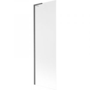 Mexen - Next l paroi de baignoire 1 volet 60 x 150 cm, givre, gris m&eacute;tallis&eacute; bross&eacute; - 895-060-000-03-30-66