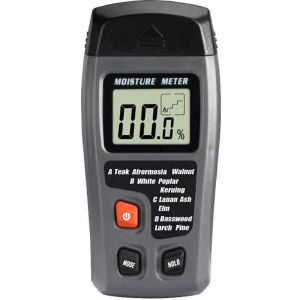 Testeur D'Humidit&eacute; Du Bois Portable Testeur D'Humidit&eacute; Lcd Pour D&eacute;tecteur D'Humidit&eacute; Du Bois Pour La Mesure De L'Humidit&eacute; Du Papier De Bois De