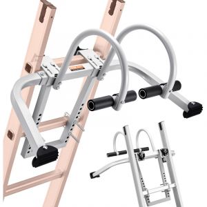 Vevor &ndash; Stabilisateur d'&eacute;chelle 2 en 1 en acier au carbone &ndash; Capacit&eacute; de charge 150 kg &ndash; Compatible &eacute;chelles bois, aluminium, fibre de verre &ndash;