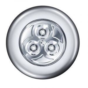 Osram - DOT-it classic flexible luminaire led à piles, en plastique argenté, protection IP20, pour garde-robe, cuisine et comme veilleuse