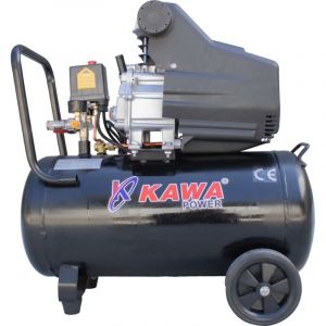 Kawapower - Compresseur d'air avec huile &ndash; 2,5 hp, 50 l, 140 L/min, 8 bar