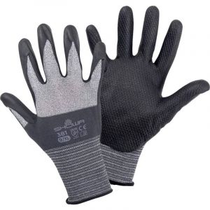 381 Gr.L 4704 Fibre &eacute;lasthane, Nitrile Gants de montage Taille: 8, l en 388 cat ii 1 paire(s) - Showa