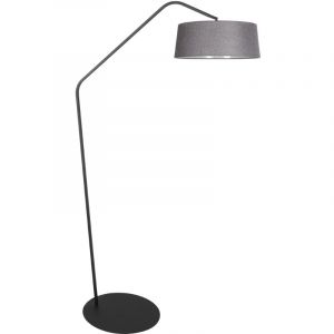 Anne Lighting - lampadaire - ZigZag - gris noir - m&eacute;tal - lampe