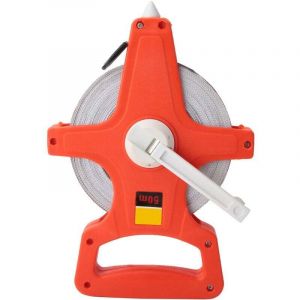 M&egrave;tre Ruban 50 M d'Arpenteur D&eacute;cametre en fibre de Verre 50 M Flexom&eacute;tre Professionnel.