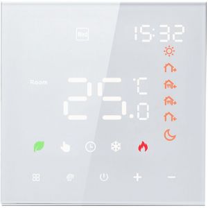 Zoternen - Thermostat intelligent 3 a num&eacute;rique programmable &eacute;cran lcd tactile chauffage au sol Thermostat mural intelligent num&eacute;rique pour la