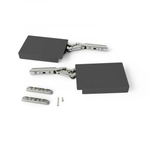 EMUCA Compas pour portes relevables Altius Lift - Relevable 4000-9000 (XH (extra high)) - Acier et plastique - Gris antracite