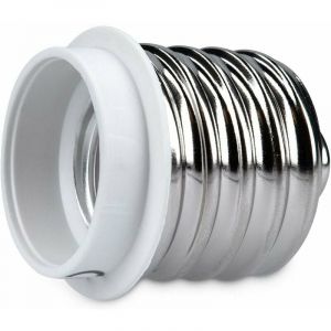 10x adaptateur de douille - 10x convertisseur de douilles E40 vers E27 - Adaptateur de support de lampe culot E27 pour ampoule led halogène - Alovez