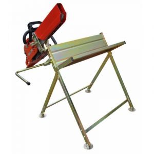 Lem Select &ndash; Chevalet de sciage en acier avec protection guide cha&icirc;ne &ndash; Longueur maximum 45 cm &ndash; Pour b&ucirc;ches jusqu'&agrave; 25 cm de diam&egrave;tre