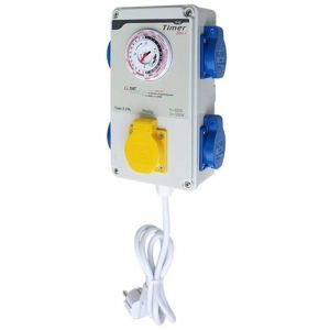 Boitier minuterie 4X600W GSE + prise chauffage