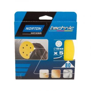 Papier abrasif 150mm Norton 66261139297