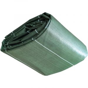 Toile de paillage anti mauvaises herbes Longueur 5m Largeur 2,07m Coloris Vert 130g m2 ZENLYS