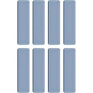 8 pi&egrave;ces Patins en T&eacute;flon Adh&eacute;sifs Patin Glisseur en Teflon Patins en T&eacute;flon pour Meubles Patins Autocollants en T&eacute;flon Patins de Meubles Ronds pour