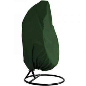 Housse imperm&eacute;able en tissu Oxford 210D pour fauteuil suspendu, fauteuil flottant et fauteuil &agrave; bascule d'ext&eacute;rieur, 190 x 115 cm (vert)
