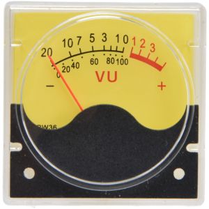 Compteur de Niveau VU TS-R36W 500uA Pointeur Num&eacute;rique DB Amplificateur &agrave; Tube Compteur de Volume Audio Compteur de Puissance