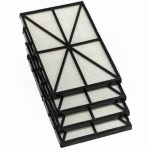 Lot de 4 Panneaux Filtres pour Robot Tiger Shark - RCX70101PAK2 - Noir