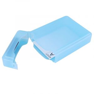 5 pcs 3.5'Portable ide Sata hdd Boitier Externe Drive Etui Case Disque Dur Protection Plastique couleurs aleatoires
