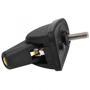 Jeffergarden Support d'antenne radio, 28216BC20A, support d'antenne ABS r&eacute;sistant aux intemp&eacute;ries, remplacement pour Nissan Almera 2001-2006