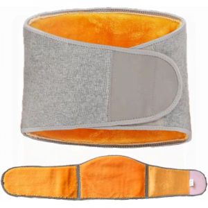 Ceinture Lombaire Chauffante pour Les Reins Protection des Reins Chauffe dos Avec Doublure en Peluche Ceinture R&eacute;nale &Eacute;paissie Ceinture Chauffante