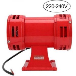 Sir&egrave;ne entra&icirc;n&eacute;e par Moteur &eacute;lectrique de l'industrie 150DB, Alarme Continue de s&eacute;curit&eacute; de Sonnerie de klaxon d'alarme(220-240V)