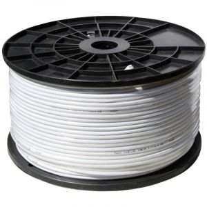 Shiverpeaks - BS90-10001 C&acirc;ble coaxial &oslash; ext&eacute;rieur: 6.90 mm 75 &omega; 120 dB blanc 100 m R688012