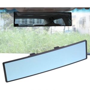 R&eacute;troviseur de Voiture R&eacute;troviseur Panoramique Int&eacute;rieur Voiture Anti-&eacute;blouissement R&eacute;troviseur Int&eacute;rieur Panoramique Bleu Auto avec R&eacute;glage d'angle