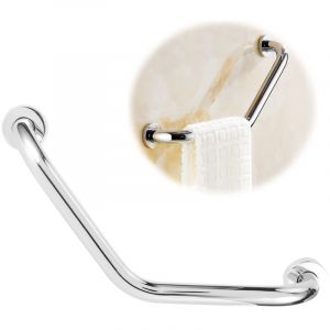Barre d'appui de Salle de Bain Barre de Maintien Douche en Acier Inoxydable Barre de Securite pour wc Toilette pour Personnes &Acirc;g&eacute;es, Handicap&eacute;es,