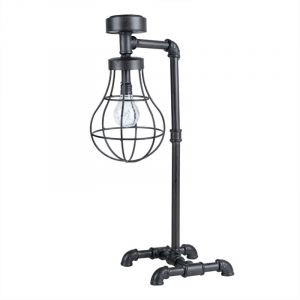 Vintage led Solaire Lampe sur pied Patio Luminaire en fonte V&eacute;randa Spotlight