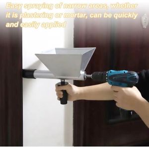 Pistolet Joint &Eacute;lectrique Portable, Jointoyeuse Pistolets &agrave; Calfeutrer, avec 4 Buses Machine a Crepir Jointoyeuse pour Le Jointoiement de Mortier de