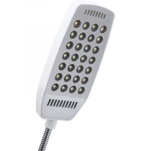 Ugreat - Lampe de lecture portable flexible à col de cygne mini usb 28 led avec interrupteur pour ordinateur de bureau et clavier d'ordinateur mac
