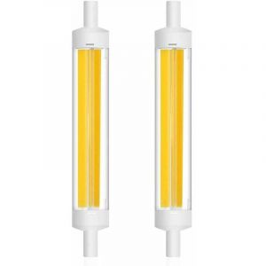ZVD - R7S 20W 118mm cob led Ampoule 360 ​​Degr&eacute;s Filament Lin&eacute;aire J118 Projecteur 1200LM &Eacute;quivalent 120W Ampoule Halog&egrave;ne Lumi&egrave;re Chaude