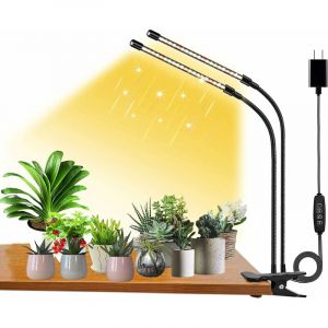 Lampe Horticole LED, Lampe De Croissance Pour Plantes D'Int&eacute;rieur, 3000k/5000k/660nm Lampe LED Horticole Spectre Complet, Lampe Plante D'Int&eacute;rieur &agrave;