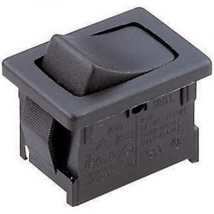 Marquardt - 1808.1202 Interrupteur à bascule 1808.1202 250 v/ac 6 a 1 x On/Off/(On) IP40 permanent/0/momentané 1 pc(s) D72037