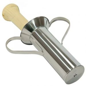 Visiodirect - Machine &agrave; churros en Inox et bois - Hauteur : 23,5cm