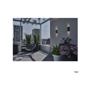 Appliques extérieures led vilua applique extérieure up/down anthracite led 16W 3000K IP54 SLV 1002505