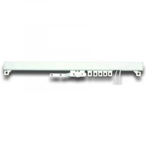 Cessot - Rail 24x16, montage tapissier, lance 1 rideau 150cm, blanc