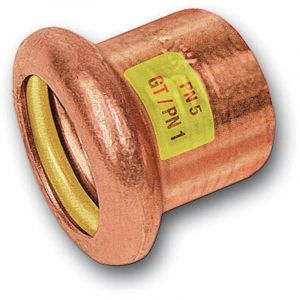 Sanha - Raccord bouchon en cuivre &agrave; sertir Press Gas s&eacute;rie 10301-F 16