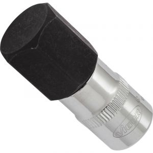 Douille m&acirc;le &agrave; 6 pans int&eacute;rieurs ∙ V6140 ∙ Carr&eacute; creux 3/8 pouce (10 mm) ∙ Profil &agrave; 6 pans int&eacute;rieurs ∙ Taille 19 mm