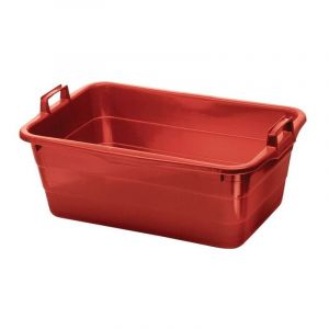 Cuve L620xl425xH250 mm contenu 45 l pe rouge