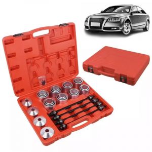 Neche - 28 Pcs Coffret Outil Extracteur,Roulement de roue Moyeu de roue Outil,Montage de palier Extracteur Outil