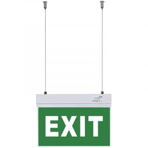 Bloc autonome d'éclairage de sécurité avec pictogramme 'exit' -