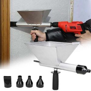 [JAMAIS UTILIS&Eacute;] Pistolet &agrave; Joints &Eacute;lectrique pour Mortier,Pistolet Joint &Eacute;lectrique Portable avec 4 Embouts, Pistolet Ciment &Eacute;lectrique, Sans