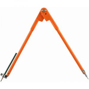 Compas de menuiserie grand format Outil industriel multifonction Cale de planification Fil m&eacute;tallique Jauge r&eacute;glable Compas verrouillable