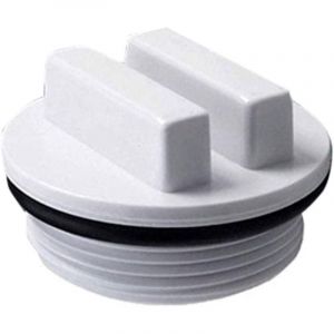 Bouchon d'hiver pour buse d'piscine - avec Joint torique - Filetage ext&eacute;rieur 1,5" - Bouchon d'hiver pour Buses d'entr&eacute;e ou Skimmer
