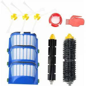 Accessoire pour iRobot Roomba Série 600 Kit d'entretien avec Brosses & Filtres pour?kit de Recharges pour Roomba Série 600 605 610 612 615 620 630