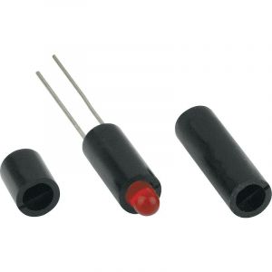 Entretoise led Mentor 2818.3150 simple noir Adapté pour (led) led 3 mm 1 pc(s) Q62123