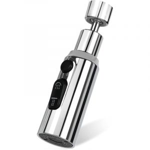 Ccykxa - a 1 Pcs Aérateur de Robinet 3 Modes Rotatif 360° Tête Douchette Evier Cuisine Brise Jet Robinet Cuisine D'eau Pour Robinet Embout Robinet