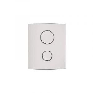 Ensemble commande pneumatique 3/6 litres blanc